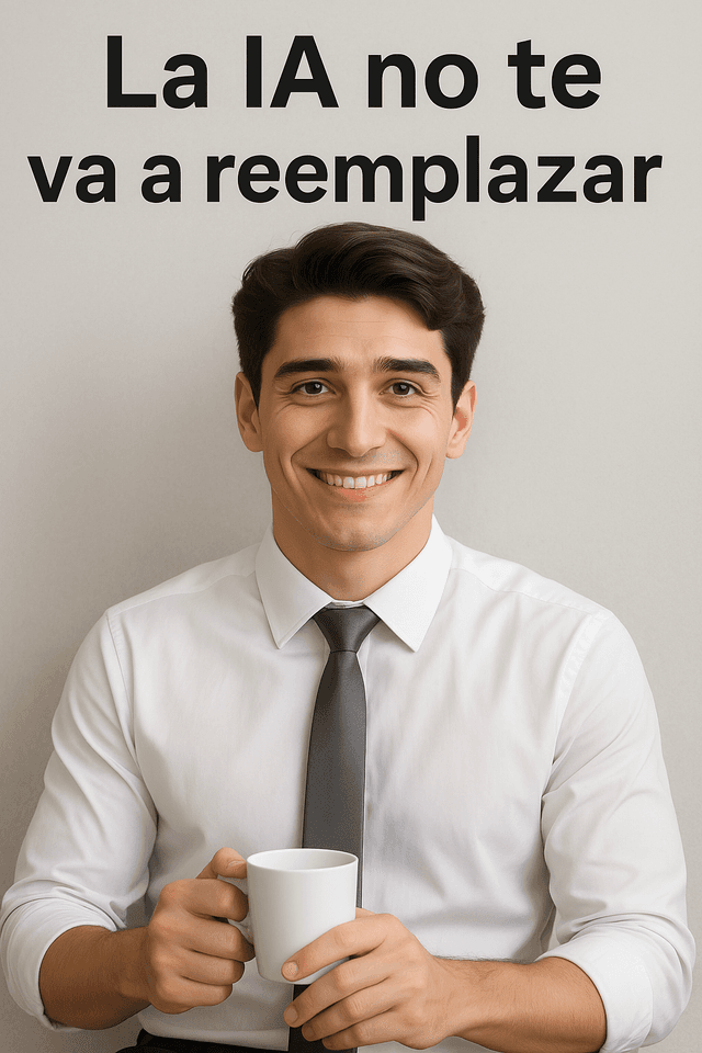 La IA no te va a reemplazar